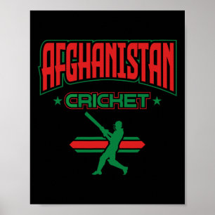 Poster Équipe de cricket d'Afghanistan 1