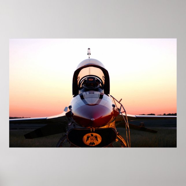 Poster Équipe de démonstration en vol de Thunderbirds (Devant)