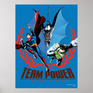 Poster Équipe de la Ligue de Justice