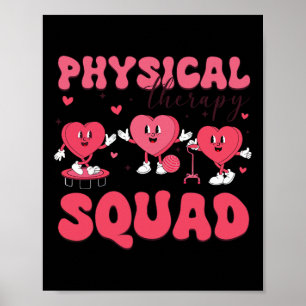Poster Équipe de physiothérapie Saint-Valentin Pt Pta Val