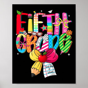 Poster Équipe de rêve de 5e année prépa pour la rentrée d