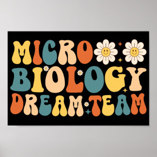 Poster Équipe de rêve en microbiologie
