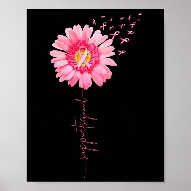 Poster Équipe de soutien aux guerriers du cancer du sein  (Devant)