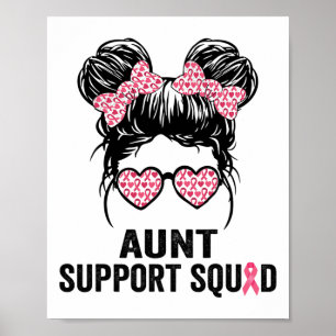 Poster Équipe de soutien de la tante de Bun Gles Sensibil