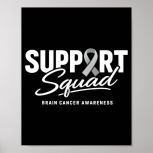 Poster Équipe de soutien mois de sensibilisation au cance