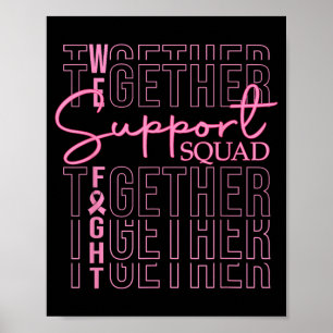 Poster Équipe de soutien pour la sensibilisation au cance