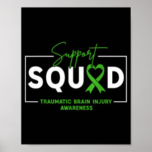 Poster Équipe de soutien TBI Sensibilisation aux lésions 