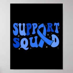 Poster Équipe de soutien Type 1 Sensibilisation au diabèt