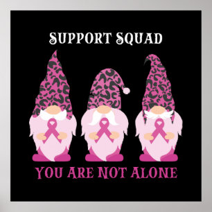 Poster Équipe de soutien Vous n'êtes pas seul