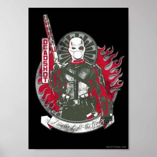 Poster Équipe de suicide | Capture d'écran "Je suis la Lu (Devant)
