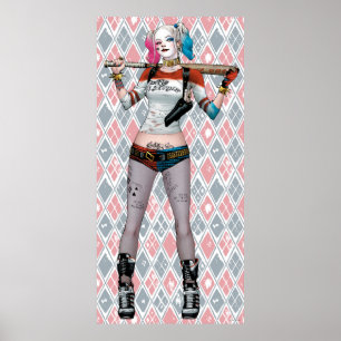 Poster Équipe de suicide Harley Quinn