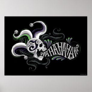Poster Équipe de suicide   Joker Skull - Haha
