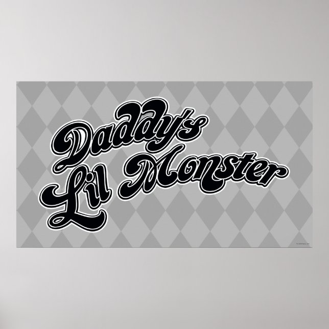 Poster Équipe de suicide | Le monstre Lil de papa (Devant)