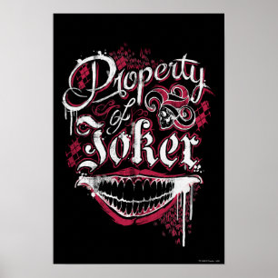 Poster Équipe de suicide   Propriété de Joker