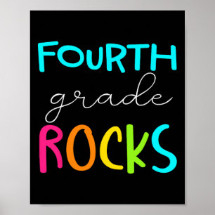 Poster Équipe des rochers de 4e année Enseignant