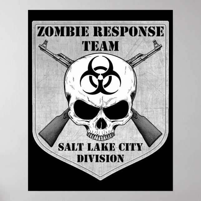 Poster Équipe d'intervention de Zombie : Division de Salt (Devant)