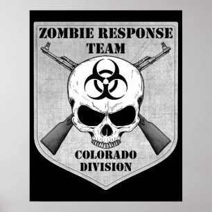 Poster Équipe d'intervention de Zombie : Division du Colo