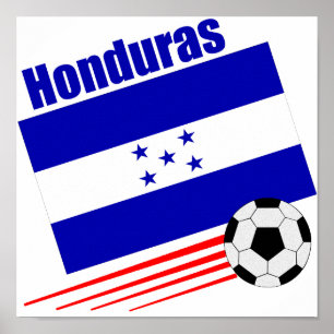 Poster Équipe du Honduras de football