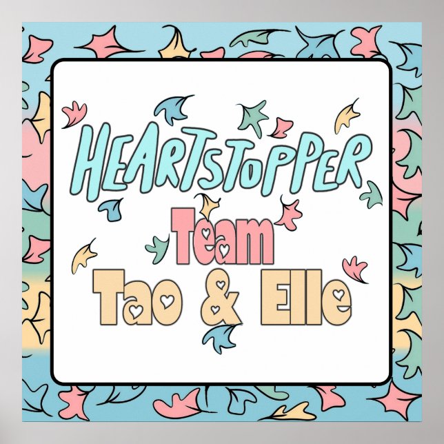 Poster Équipe Tao Et Elle White (Devant)