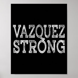 Poster Équipe VAZQUEZ Réunion de famille de la même famil