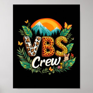 Poster Équipe Vbs 2025 Aventure d'insectes grossis Squad