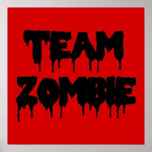 Poster Équipe Zombie