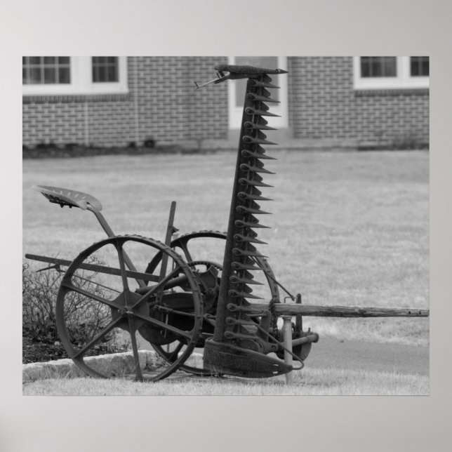 Poster Équipement agricole (Devant)