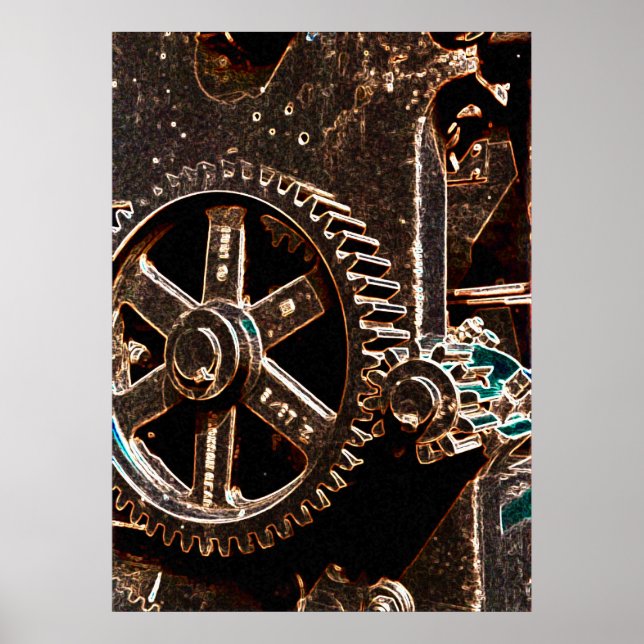 Poster Équipement en fer (Devant)