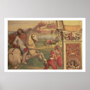 Poster Équipez à cheval, de la vie de St Benoît (f