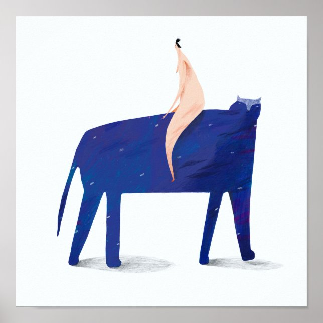 Poster équitation (Devant)