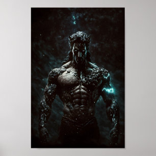 Poster Erebus Grec Dieu Embodent de l'obscurité primmordi