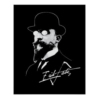 Poster Erik Satie