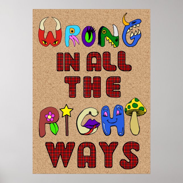 Poster Erreur Dans Toutes Les Bonnes Façons D'Imprimer (Devant)