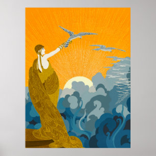 Poster Erté - Ailes de la Victoire