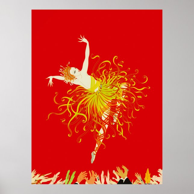 Poster Erté - Applaudissements (Devant)