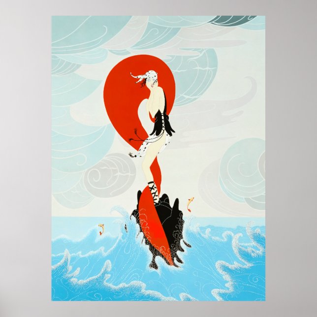 Poster Erté - bloqué (Devant)