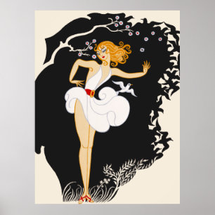 Poster Erté - Charnos