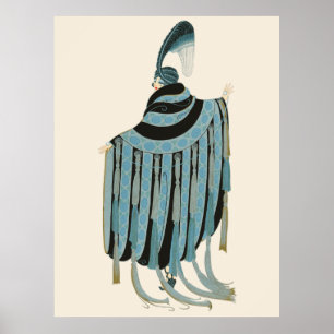 Poster Erté - Gaby Deslys