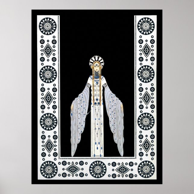 Poster Erté - La Suite Bijouterie, Byzantine (Devant)