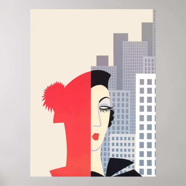 Poster Erté - Mode (Devant)