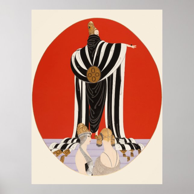 Poster Erté - Monaco (Devant)