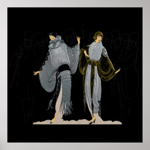 Poster Erté - Suite Metropolis, Nuit d'ouverture