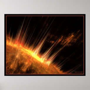 Poster éruptions chromosphériques