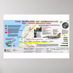 Poster Ésaïe 17 Destruction de Damas 2