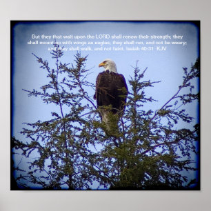 Poster Ésaïe 40:31