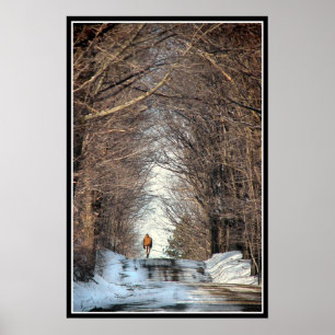 Poster Escalade de la colline