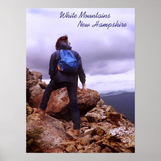 Poster Escalade de la montagne (Devant)