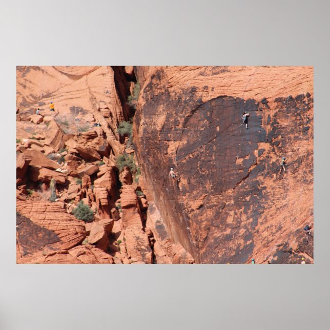 Poster Escaladeurs Ultraman Wall Red Rock Nevada (Devant)