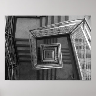 Poster Escalier