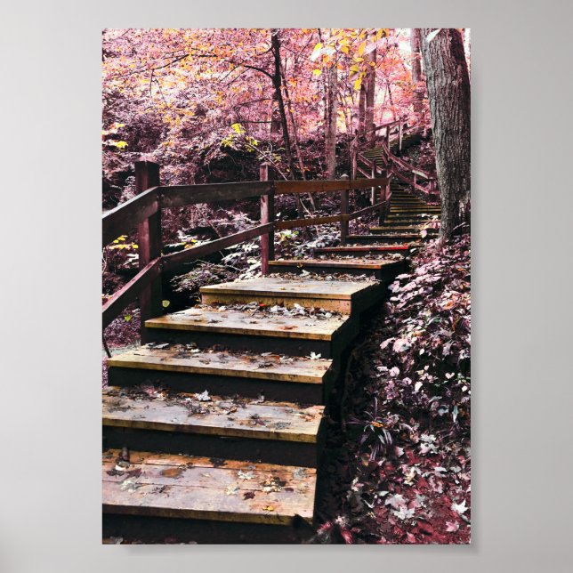 Poster escalier rêve (Devant)